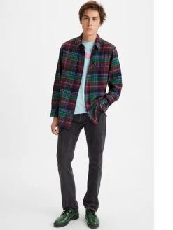 Levis Skateboarding 501 Jeans Pants Crash Black