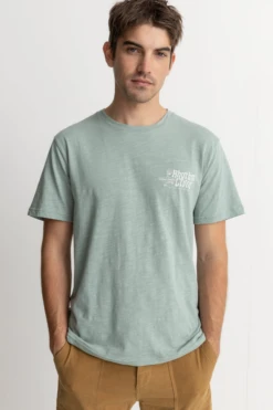 Rhythm Livin Slub T-Shirt Seafoam
