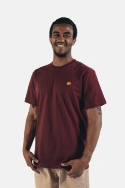 Trendsplant Essential T-Shirt Burgundy
