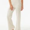 Rip Curl Sea Of Dreams Rib Pants Natural