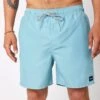 Rip Curl Easy Living Volley Shorts Dusty Blue
