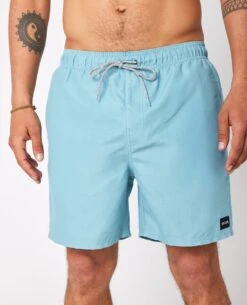 Rip Curl Easy Living Volley Shorts Dusty Blue
