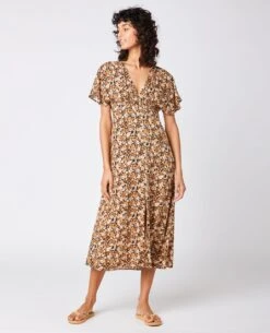 Rip Curl Sea Of Dreams Maxi Kleid Brown