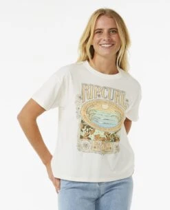 Rip Curl Long Days Relaxed T-Shirt Bone