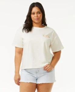 Rip Curl Tiki Tropics Relax T-Shirt Bone