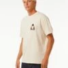 Rip Curl Surf Revival Paek T-Shirt Vintage White