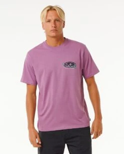Rip Curl Maison Pipeliner T-Shirt Dusty Purple
