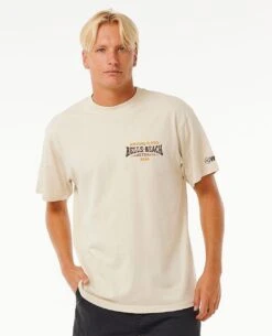 Rip Curl Pro 24 Line Up T-Shirt Vint White