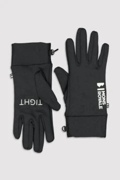 MonsRoyale Elevation Wool Fleece Gloves Black