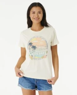 Rip Curl Sun Salted T-Shirt Bone