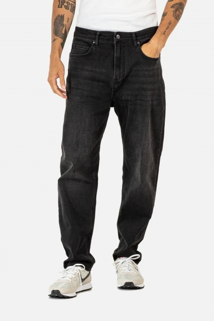 Reell Rave Jeans Pants Black Wash 1 Reell Rave Jeans Pants Black Wash