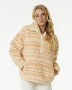 Rip Curl La Isla Polar Fleece Off White