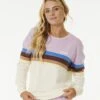 Rip Curl Surf Revival Crew Sweat Lilac