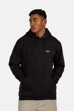 Reell Staple Logo Hoodie Raven Grey