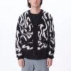 Obey Pally Cardigan Black Multi