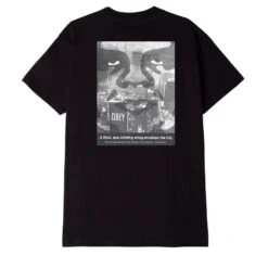Obey NYC Smog T-Shirt Black