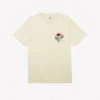 Obey Flowers Papers Scissors T-Shirt Cream