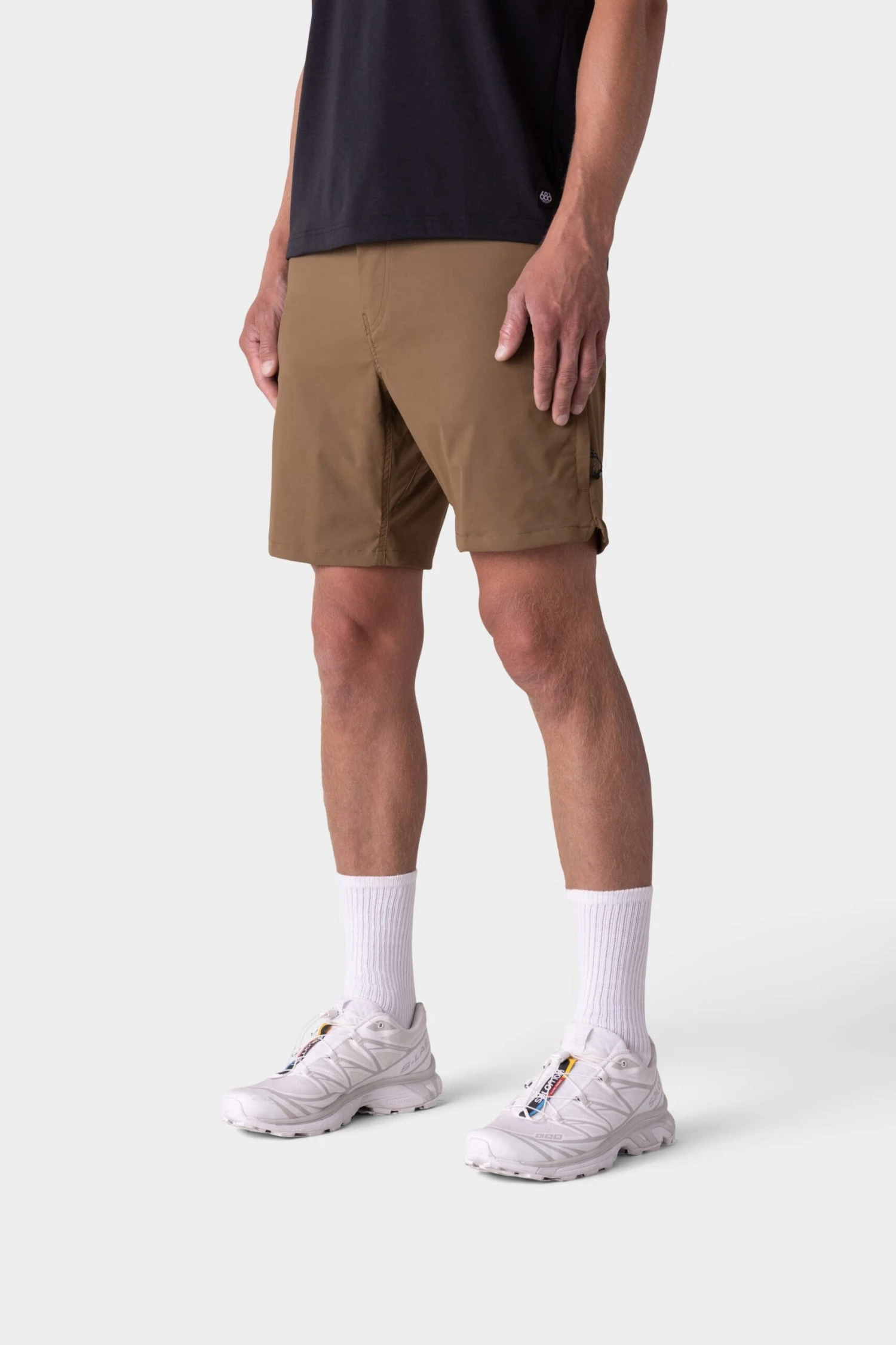 EW Featherlight Chino Shorts Dk Kahki 1 EW Featherlight Chino Shorts Dk Kahki