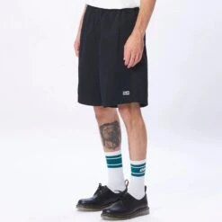 Obey Easy Relaxed Twill Shorts Black