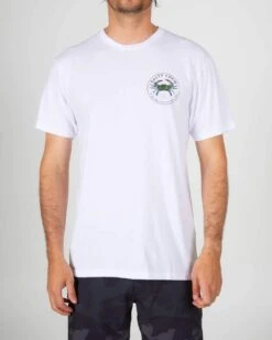 Salty Crew Blue Crabber Prem T-Shirt White