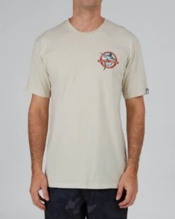 Salty Crew Interclub Prem T-Shirt Bone
