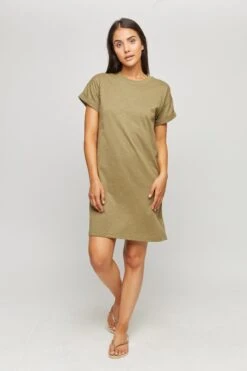 Mazine Carlin Shirt Dress Olive