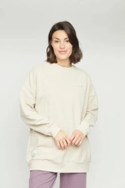 Mazine Vivian Sweat Eggshell