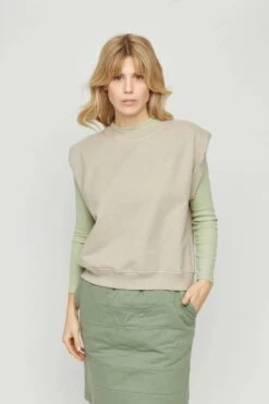 Mazine Vonda Pullunder Eggshell