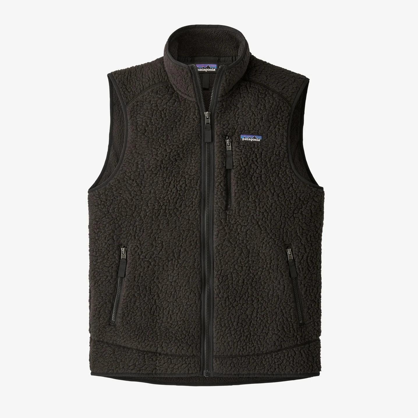 Patagonia Retro Pile Vest Black 1 Patagonia Retro Pile Vest Black