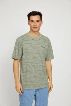Mazine Keith Striped T Seagrass Night Blue