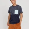 Mazine Felton Striped T Night Blue Patsel Blue