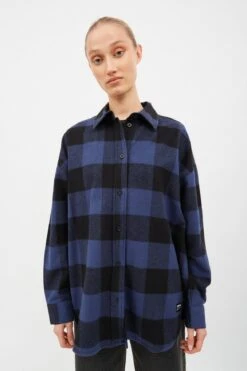 Dr. Denim Dr.Denim Molly Shirt Blue Indigo Check