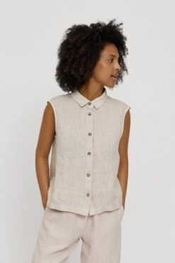 Mazine Diana Blouse Eggshell