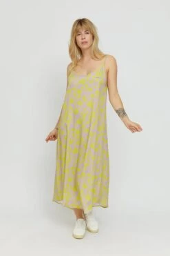 Mazine Amaya Printed Dress Pale Lave Print