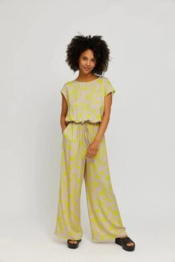 Mazine Neola Print Jumpsuit Pale Lave Print