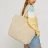 Mazine Mugi Beach Bag Eggshell