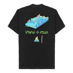 Poler Thermo Pigeon T-Shirt Staple Blk -Street Kleidung Geschäft 231CLM2003 SPBLK 2 540x