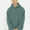 Mazine Gilam Fleece Hoody Pale Ocean