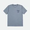Brixton Estupendo T-Shirt Dusty Blue