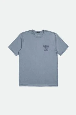 Brixton Estupendo T-Shirt Dusty Blue