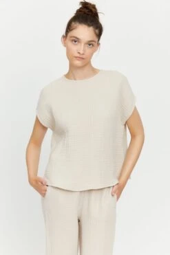 Mazine Kalia Blouse Eggshell