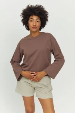 Mazine Lasara Sweat Deep Taupe