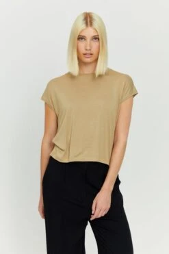Mazine Golden T-Shirt Sandy Olive