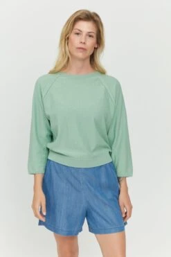 Mazine Jitra Jumper Cobalt Green