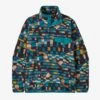 Patagonia Synch Snap T LW Fleece Fitz Patch Blue