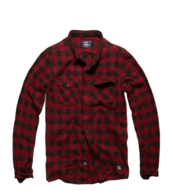 Vintage Industries Harley Hemd Red Check