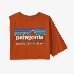 Patagonia P-6 Mission Organic T-Shirt Sandhillrust