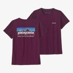 Patagonia P-6 Mission Organic Lady T-Shirt Nigplum
