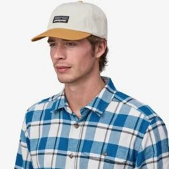 Patagonia P-6 Label Trad Cap Birch White