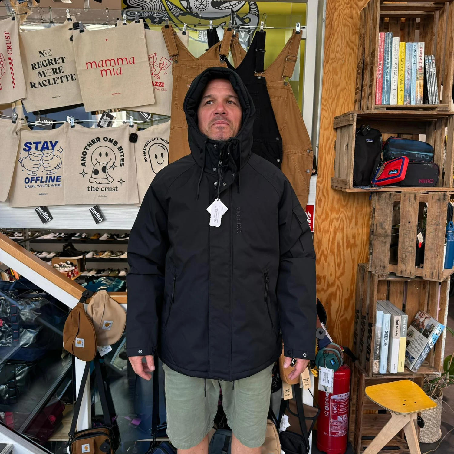 Volcom Stroke Stone II 5 K Jacket Black